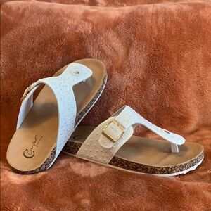 Cato White Women's Sandals NWOT